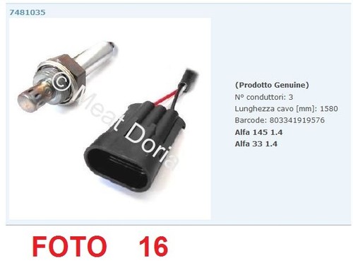 7481035 sensore sonda lambda - sonda,