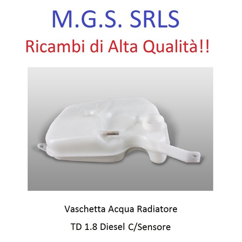 Vaschetta acqua radiatore - vaschetta,